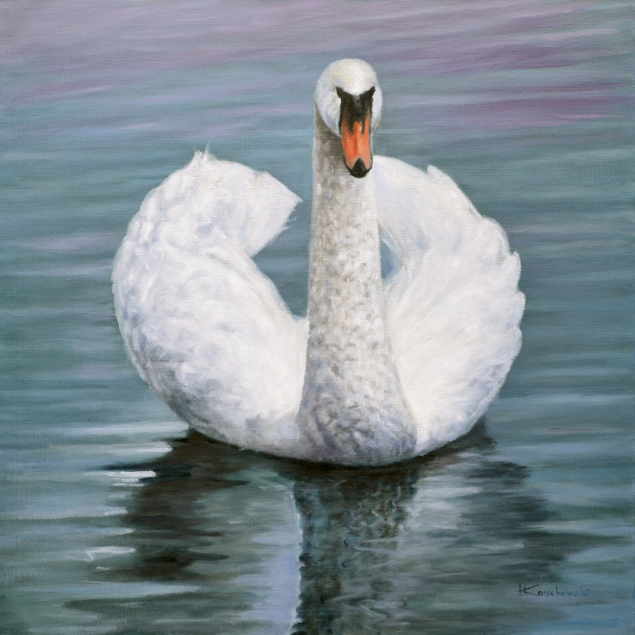 Der Geist aus der Tube - Schwan